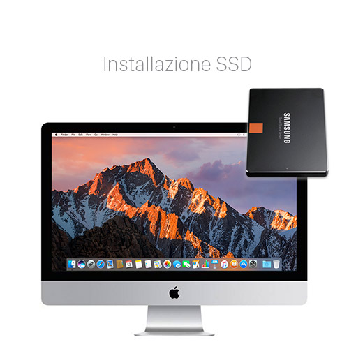 Velocizzare iMac con SSD Potenziare Velocizzare iMac con SSD Potenziare