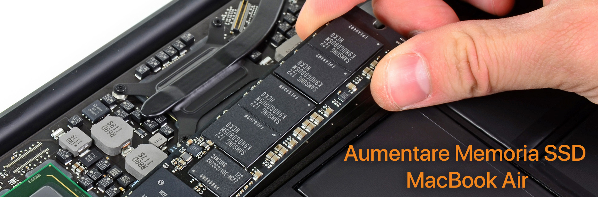 Sostituzione disco SSD MacBook Air