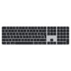 Apple Magic Keyboard 3 Grigio Siderale estesa con pad numerico e batteria integrata, Touch ID (Ricondizionato)
