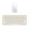 Apple Magic Mouse + Magic Keyboard con TouchID - Giallo con batteria integrata (Ricondizionato) - OTTIMO